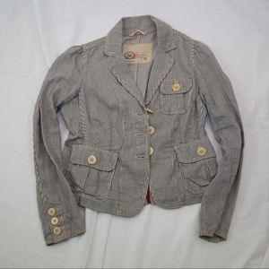 Gap Pinstripe blazer vintage edition